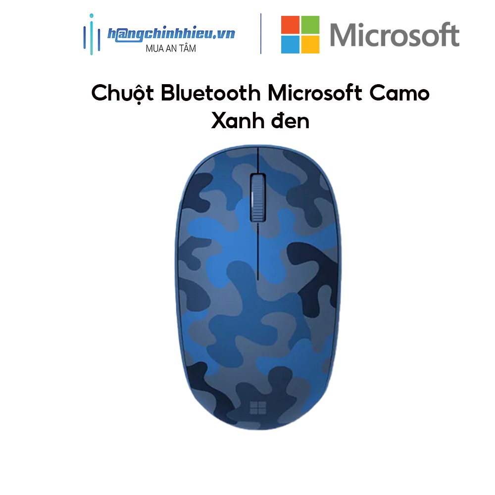 [Mã BMLTB200 giảm đến 100K đơn 499K] Chuột Bluetooth Microsoft Camo màu xanh đen