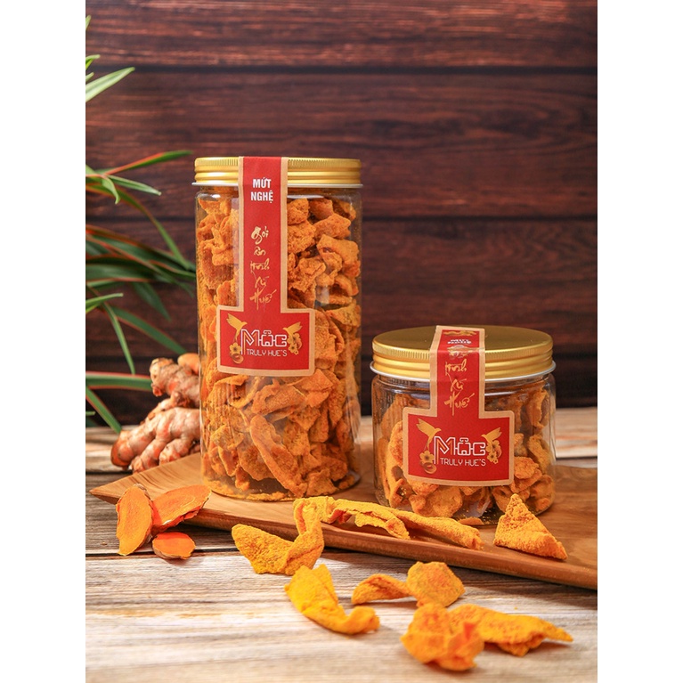 [HỦ PET 500G] Mứt Nghệ Đặc Sản Cố Đô Huế Chính Gốc Đặc Biệt - Đặc sản Huế