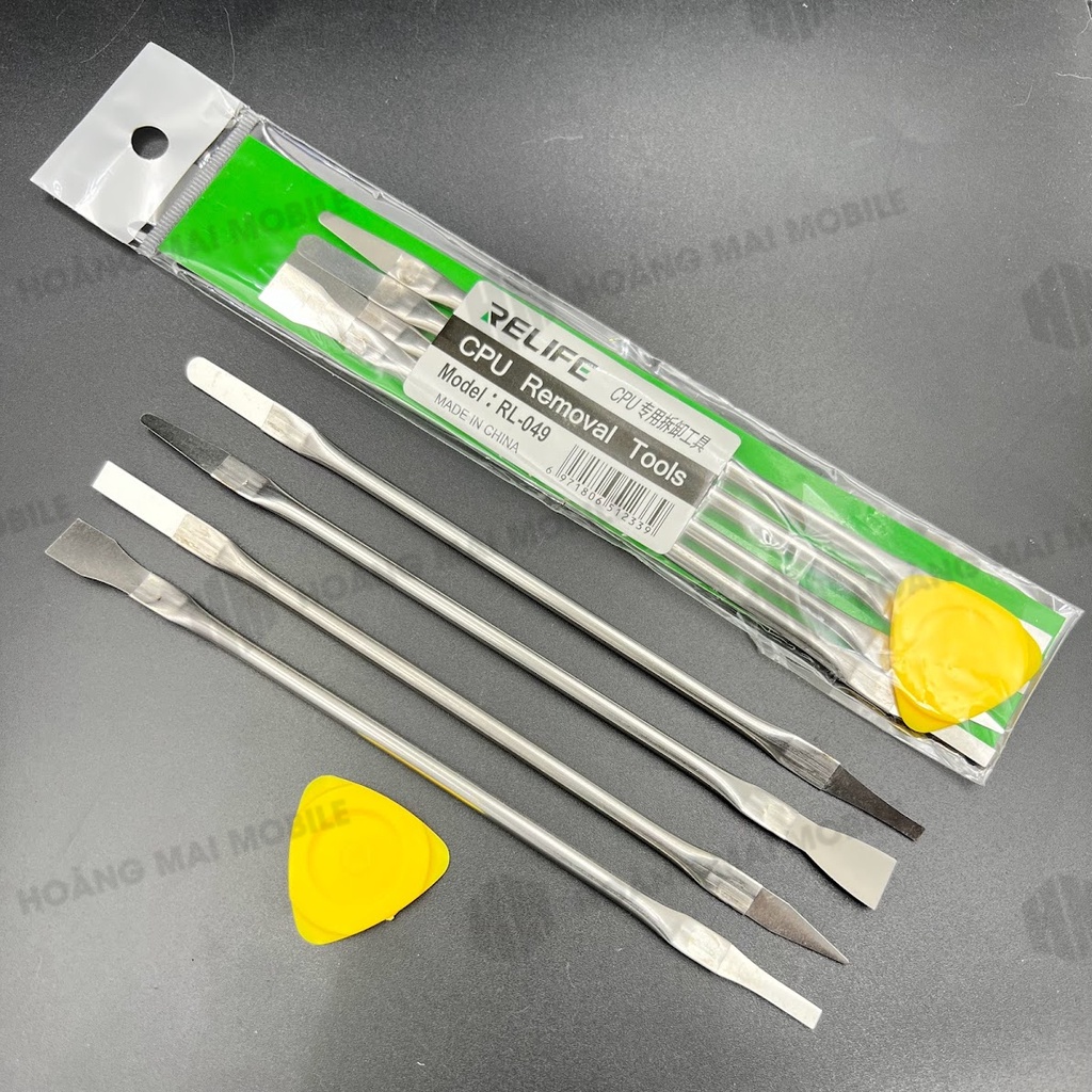 Bộ dao đục tách ic vệ sinh keo RELIFE RL-049, bộ 4 cây 2 đầu