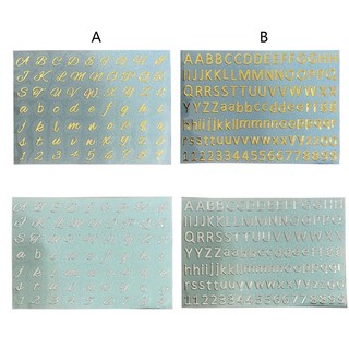 Sticker Chữ Cái Nhỏ Dán Trang Trí