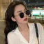 Kính râm mát nữ nam cao cấp phong cách retro Idol Hàn Quốc chống UV400 đi chơi kỷ yếu thời trang xuống phố đẹp xinh 250