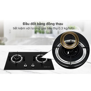 Bếp ga âm Sakura SG-2525GB-Chính Hãng 100% trưng bày mới 99% Đánh lửa bằng IC Đầu đốt tiết kiệm gas