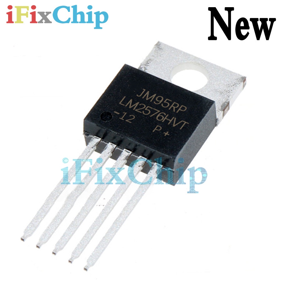 Reland Sun 10 Stuks LM2576HVT-ADJ – TO220-5 Spanningsregelaars, Instelbaar, Voor Elektronische Projecten