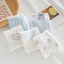 YB1 Đồ lót cô gái ngọt ngào gấu dễ thương màu xanh giữa eo tập tin cotton in hoạt hình quần đùi học sinh BY1