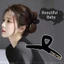 Kẹp Tóc Càng Cua Cỡ Lớn Bằng Nhung Thời Trang Hàn Quốc