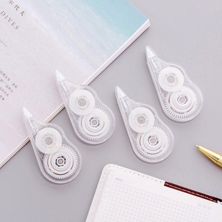 3 Băng Xóa, Bút Xóa Trong Suốt Odven - Thỏ Hồng VPP