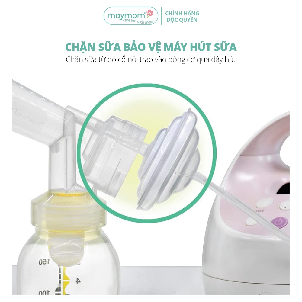 Ảnh Van Chặn Sữa Silicone Sản Xuất bởi Maymom, Dùng Cho Chặn Sữa Ngắn/Dài Maymom - Cimilre 4