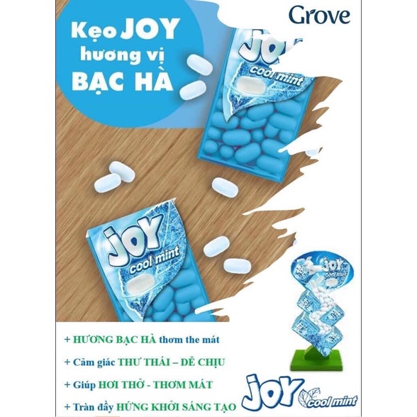 [mua 1 tặng 1 ]Kẹo ngậm Joy cool mint the mát thơm miệng | Shopee Việt Nam