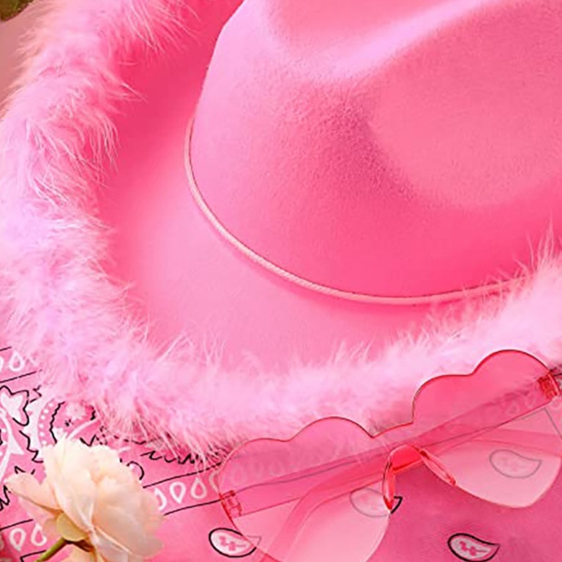 Bầu Trời Mũ Cao Bồi Kính Bandana Bộ Bachelorette Bandanas Cô Dâu Đảng Nón Bò Cô Dâu Mũ Nữ Trang Phục Dự Tiệc Cô Dâu
