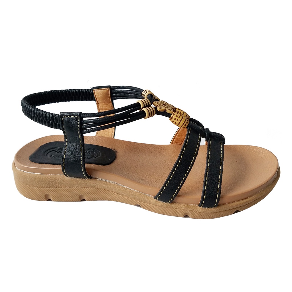 Giày Sandal Nữ BIGGBEN Da Bò Thật HKD612