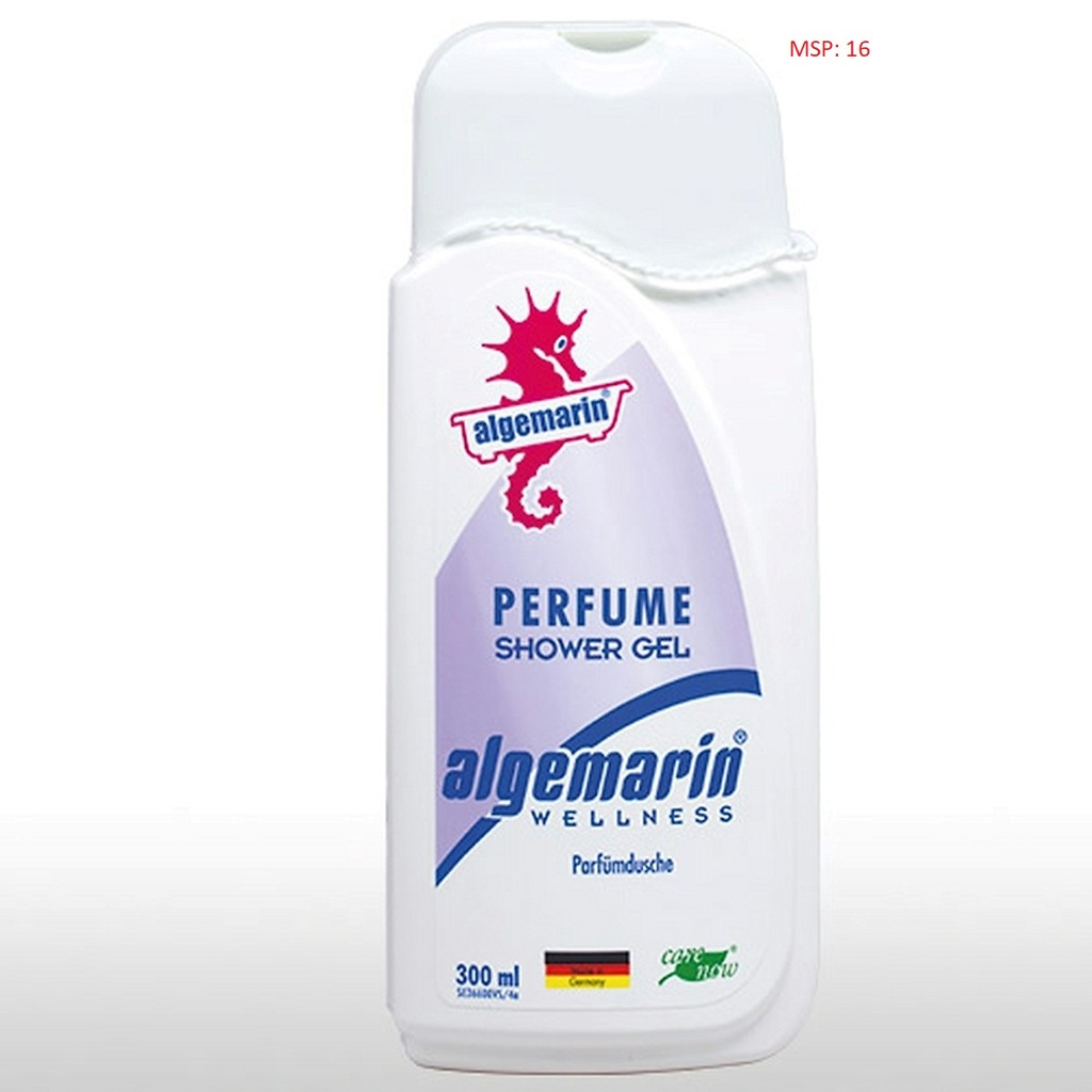 16. Sữa tắm cá ngựa Algemarin Perfume shower gel 300ml (Hàng nhập khẩu
