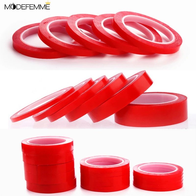 Băng Keo Hai Mặt Acrylic Trong Suốt Dài 3m Dùng Để Trang Trí Nhà