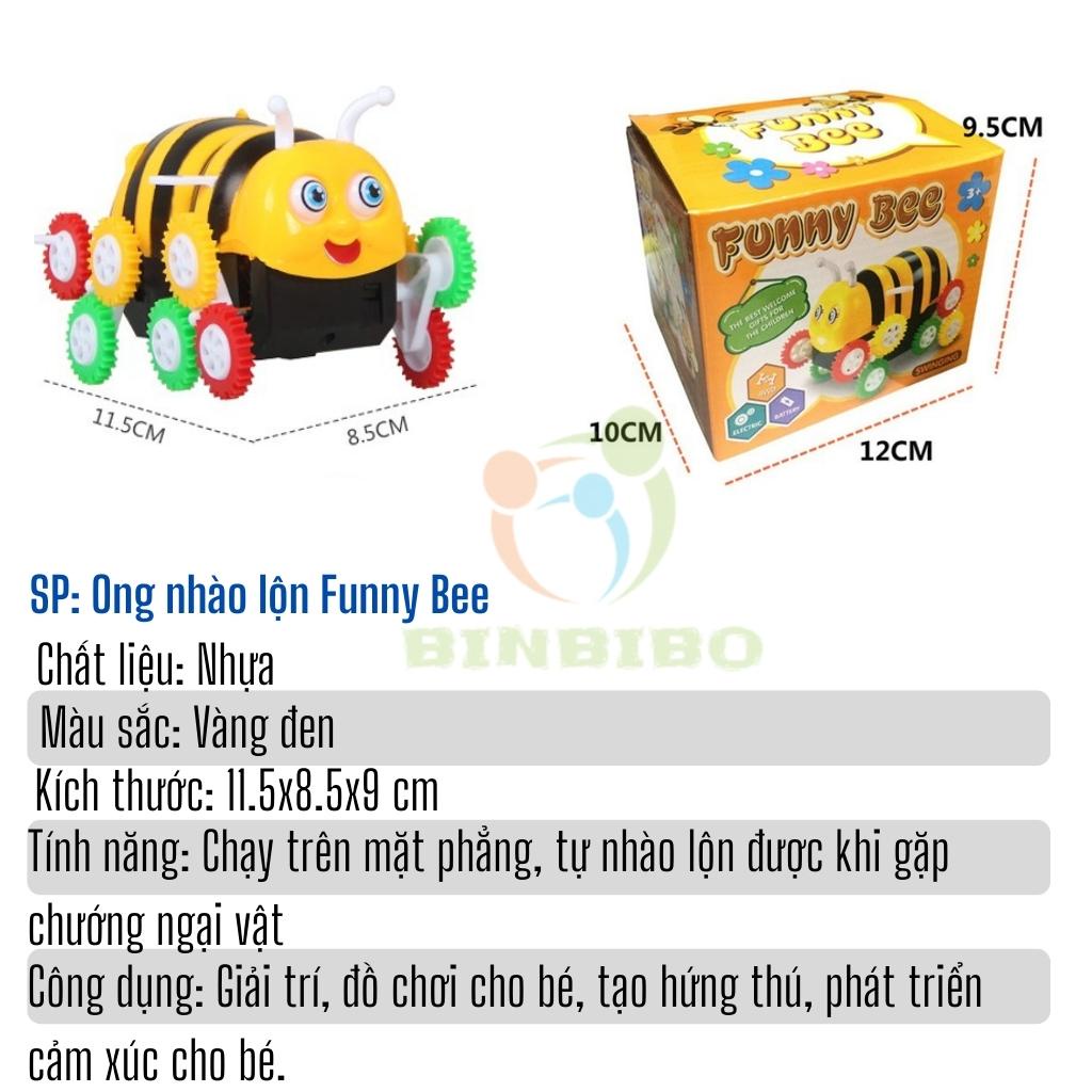 Đồ chơi Ong nhào lộn Funny Bee vui nhộn cho bé yêu - Binbibo