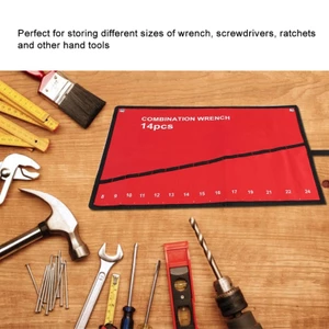 EDB * Dụng cụ cuộn cờ lê cuộn tổ chức Oxford Túi dụng cụ sửa chữa điện Túi dụng cụ