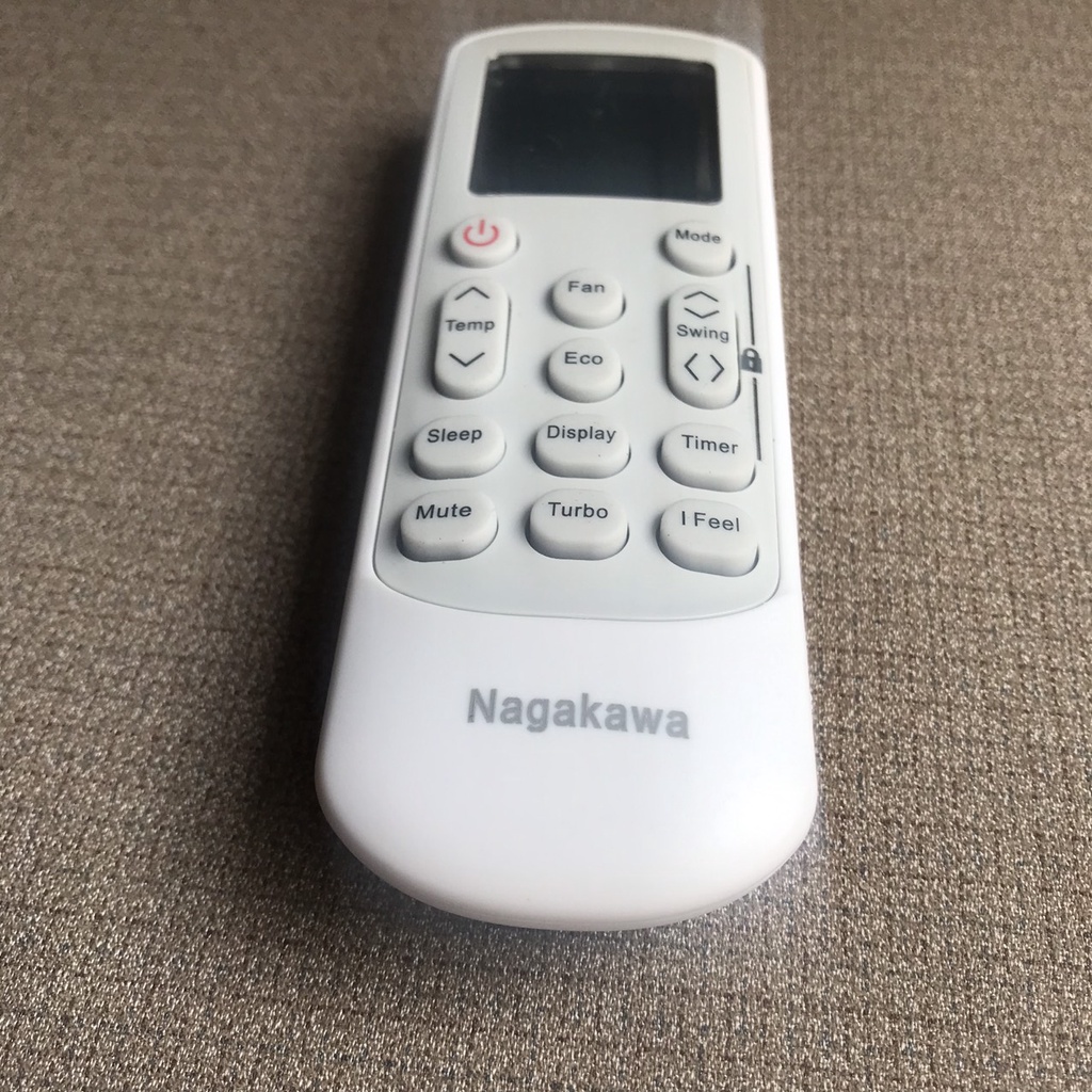 Điều khiển điều hòa nagakawa eco, Remote máy lạnh nagakawa hàng tốt, Bảo hành 6 tháng