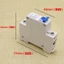 Bộ ngắt mạch ba bánh VVDZA 3 kiểu 48V60V72V84V Công tắc cầu chì bằng đồng rỗng