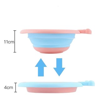 Thau Chậu gấp gọn tiện lợi - rửa mặt, giặt đồ cho bé - đồ dùng cho trẻ sơ sinh