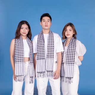 [Có Sẵn] Khăn Rằn Nam Bộ - Cotton Có Tua Rua - Khăn Dệt Choàng KoiKooi
