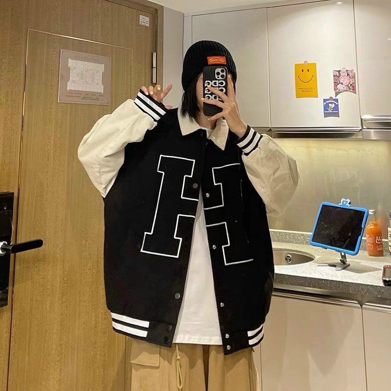 (HCM) Áo Khoác Dù Chữ H siêu đẹp - form rộng , thời trang unisex siêu đẹp - phong cách hàn quốc cực hot HIYU FASHION