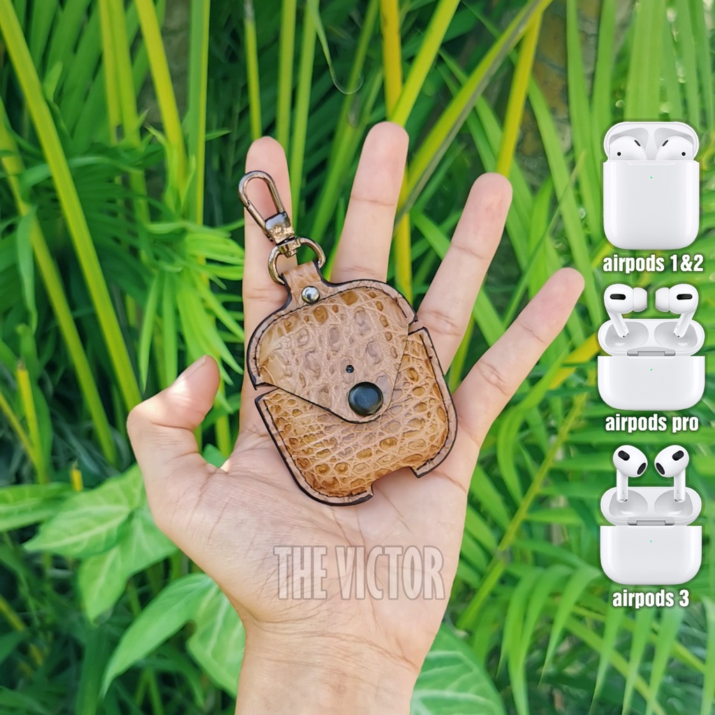 bao da airpod 2 (5 màu da tùy chọn)