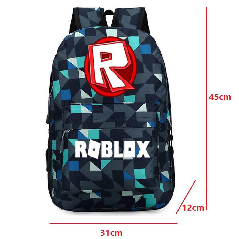 Túi đi học mát mẻ của học sinh Roblox dành cho nam Túi máy tính dành cho nam