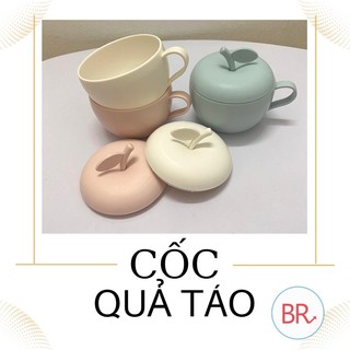 Cốc quả táo có nắp Việt Nhật 6018, Ca táo có nắp đựng đồ mứt tết,ăn vặt...tiện lợi dễ thương { H }