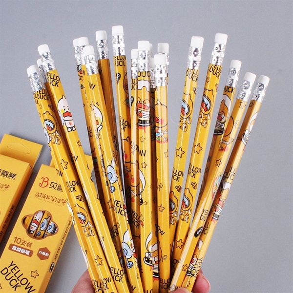 Hộp bút chì 10 chiếc vịt con dễ thương