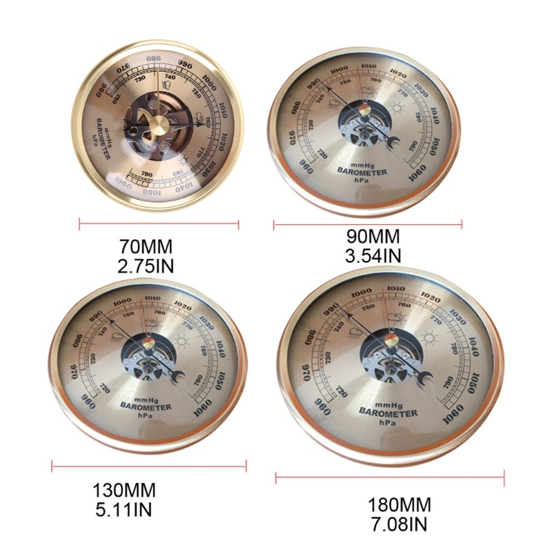 Máy Đo Thời Tiết Barometer Độ Chính Xác Cao