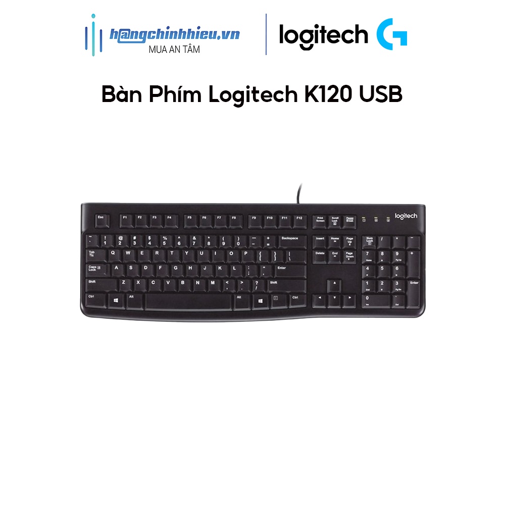 Bàn phím Logitech K120 USB-
