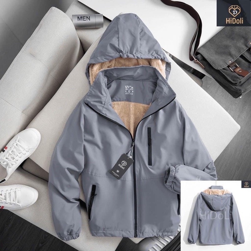 [Mã AC10 Giảm 5k Đơn 100k] ÁO KHOÁC GIÓ 3 KHOÁ LÓT LÔNG CỪU( Chống Nước Cản Gió Giữ Ấm Cực Tốt) SP002