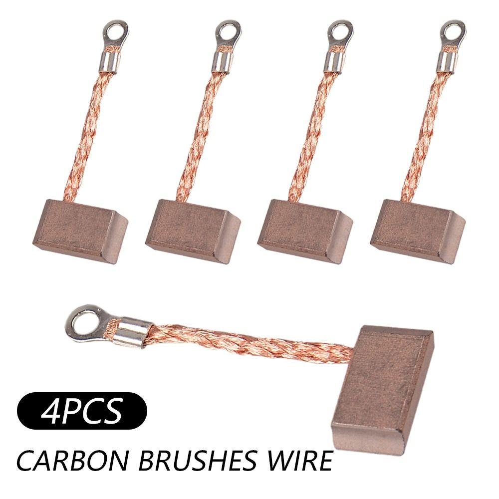 [Vận chuyển nhanh] Dây cọ Carbon 4 chiếc SIMPLEAID Động cơ điện 11 * 10 * 20mm chung chất lượng cao
