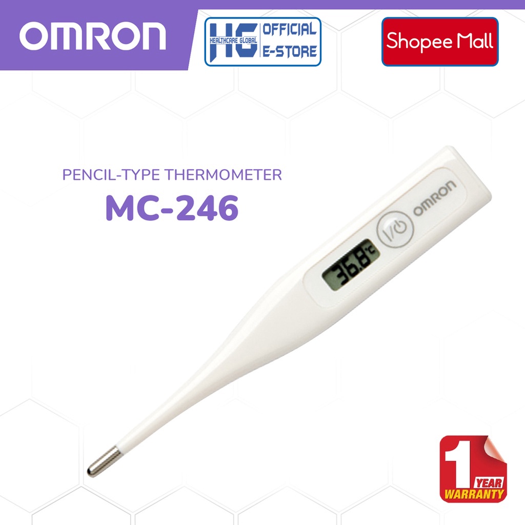 Ảnh Nhiệt Kế Điện Tử Omron MC246 | Cho Kết Quả Đo Nhiệt Độ Cơ Thể Nhanh, An Toàn Và Chính Xác 2