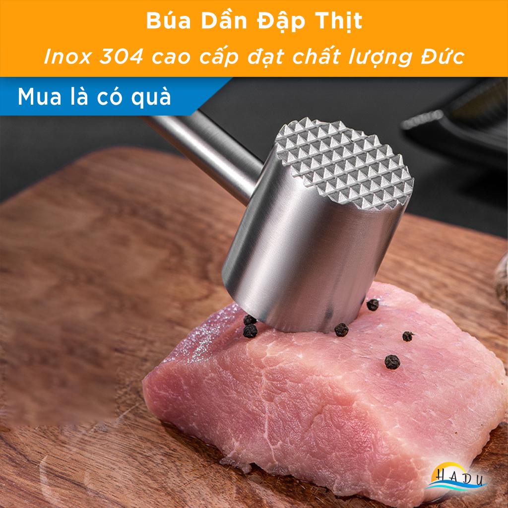 Búa Đập Dần Thịt Bò Inox 304 Cao Cấp Đa Năng Đạt Chất Lượng Đức CCKO ...