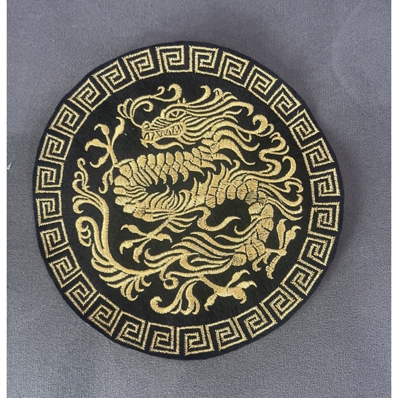 sticker thêu tròn rồng 16cm | Shopee Việt Nam