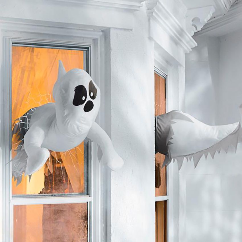 Cửa Sổ Biểu Cảm Va Chạm Ma Halloween Không Khí Đồ Chơi Trang Trí Sang Trọng