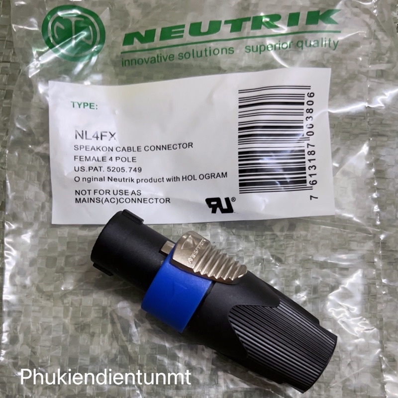 Rắc loa speakon 4 pin NEWTRIK , SEAproaudio - ảnh 5