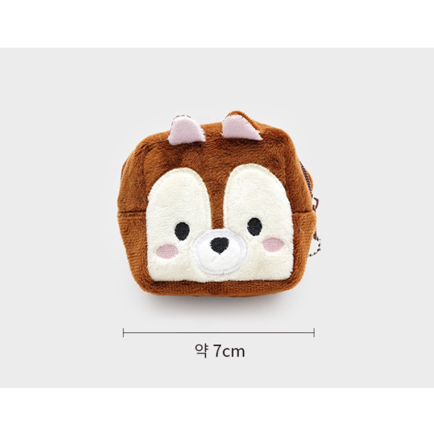 [Disney] Ví đựng tiền xu vuông Chip & Dale Chip n Dale 1032213