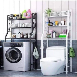 Kệ Bồn Cầu 3 Tầng, Kệ máy giặt cao Cấp Pihouse Để Nhà Tắm Tiện Lợi