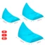 Ghế Sofa lười Combo Vỏ Lót, Vỏ Ghế Sofa lười 3II HOME hình tam giác chống thấm Size XL/L/M sợi Poly.