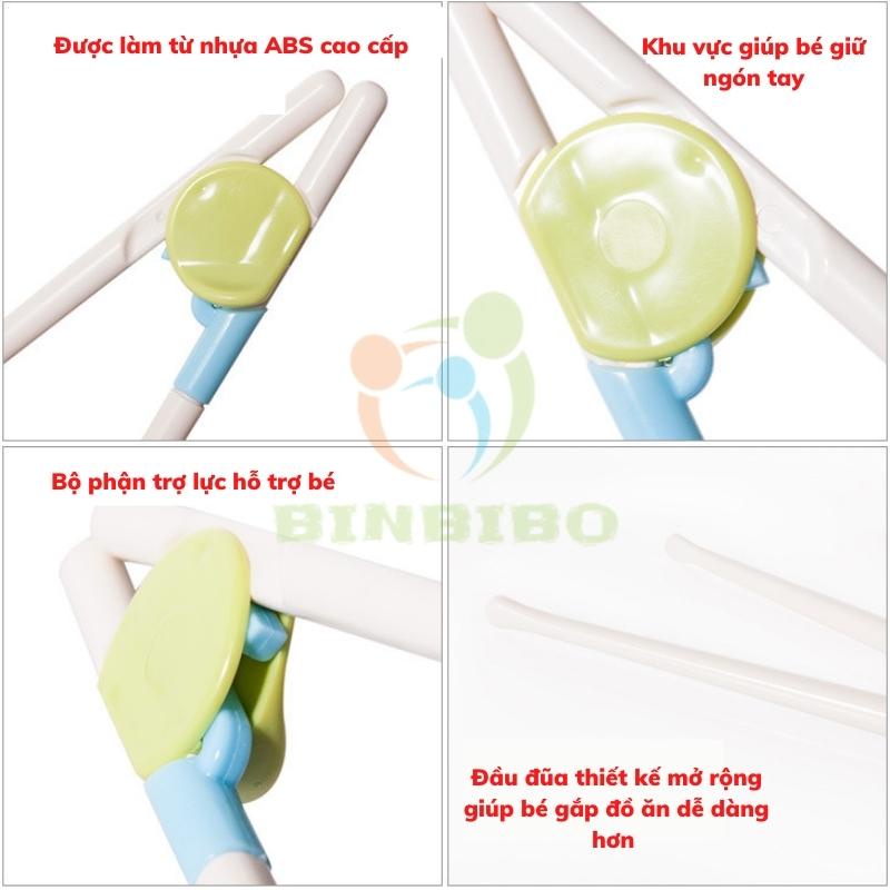 Đũa tập gắp cho bé, Hàng Xuất Nhật - Binbibo