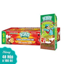 Thùng 48 hộp Sữa Kun Sôcôla Lúa Mạch 180ml (tặng túi đeo chéo) | Shopee ...