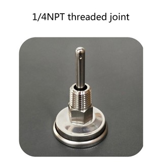 Đồng hồ đo nhiệt độ ren COLO 1 4 NPT không gỉ cho nồi hơi ấm đun nước