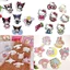 Ghim Cài Áo / Túi Xách Bằng Acrylic In Hoạt Hình Sanrio Hello Kitty Melody Kuromi Dễ Thương