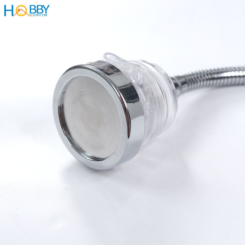 Bộ đầu nối vòi rửa chén tăng áp thân cứng có lọc Hobby Home Decor VSTA4