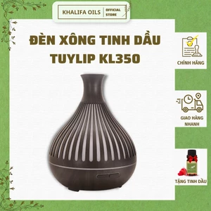 Máy Khuếch Tán Tinh Dầu Tuylip KL350 Khalifa Dung Tích 500ml Tạo Hơi Sương Tăng Độ Ẩm Tặng Kèm Tinh Dầu