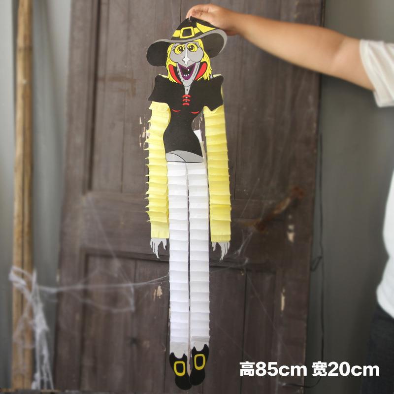 Trang trí Halloween - zoombie giấy xếp hình đẹp Ma cà rồng, Phù thủy, ông già