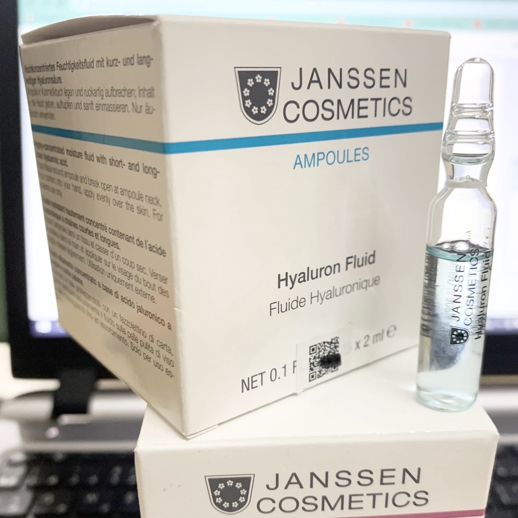 Serum HA cấp nước Janssen Cosmetics Ampoules Hyaluron Fluid Ampoule 1