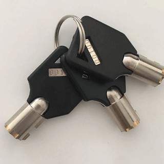 Kellnny Hợp Kim Khóa Core Kích Thước Đa Năng Phím Máy Bán Hàng Tự Động Khóa Xi Lanh Lõi Hình Ống Phím Tủ Chống Trầy Khóa Core W