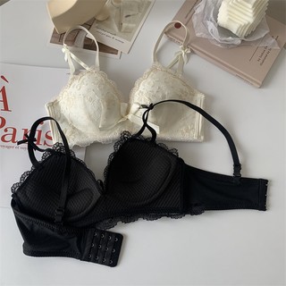 Áo lót Thêu Hoa Không Dây Nâng Ngực 3 / 4 Mỏng Nhẹ Thời Trang Quyến Rũ Dành Cho Nữ