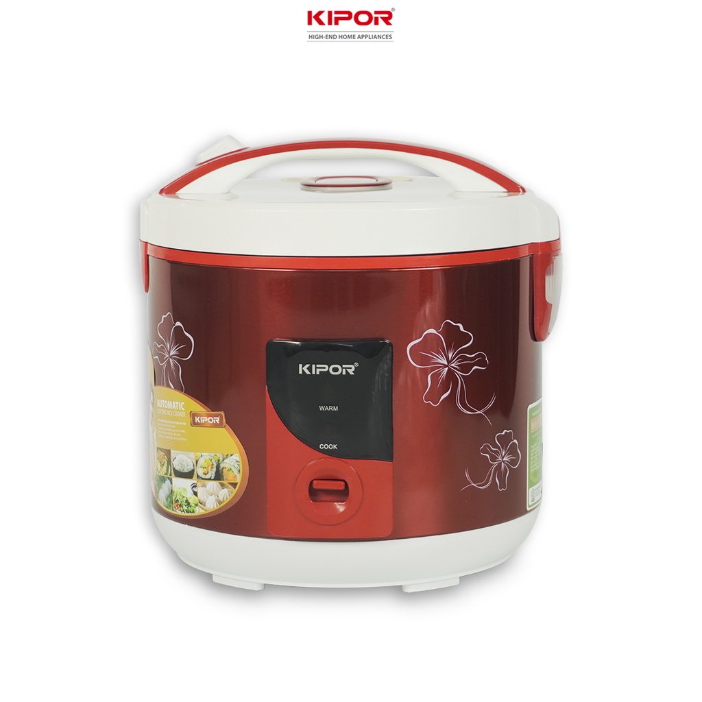 Ảnh Nồi cơm điện KIPOR KP-N25912 - 1.2L - Phủ chống dính HOÀNG KIM, Nồi cơm có tặng kèm vỉ hấp - Bảo hành tại nhà 12 tháng 1